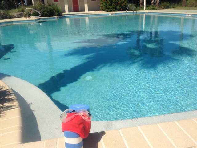 view of community pool