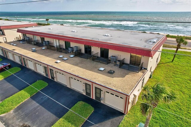 1601 N Ocean Shore Blvd, Flagler Beach, FL 32136 - aerial view of property and surrounding area featuring a nearby body of water