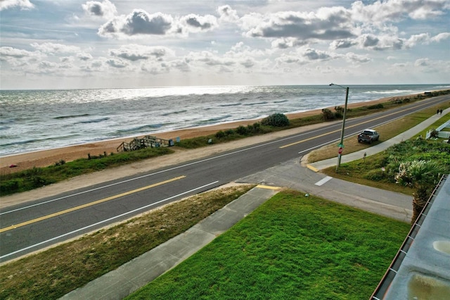 1601 N Ocean Shore Blvd, Flagler Beach, FL 32136 - water view featuring local beach