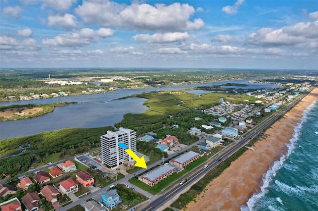 1601 N Ocean Shore Blvd, Flagler Beach, FL 32136 - aerial view of a nearby body of water