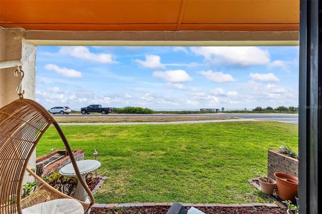 1601 N Ocean Shore Blvd, Flagler Beach, FL 32136 - view of grassy yard