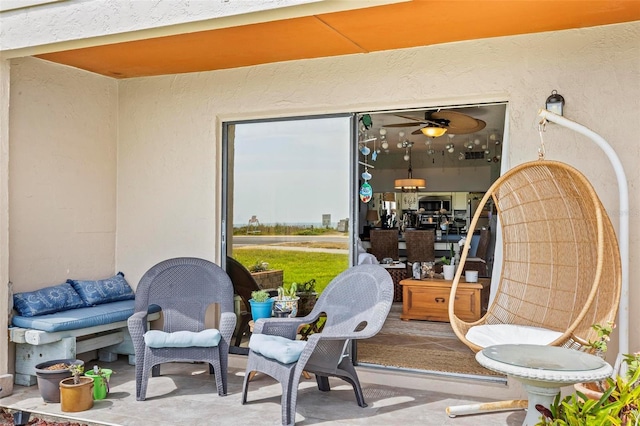 1601 N Ocean Shore Blvd, Flagler Beach, FL 32136 - view of patio
