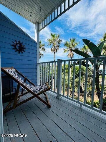 3000 Ocean Shore Blvd Unit 150, Ormond Beach, FL 32176 - view of deck