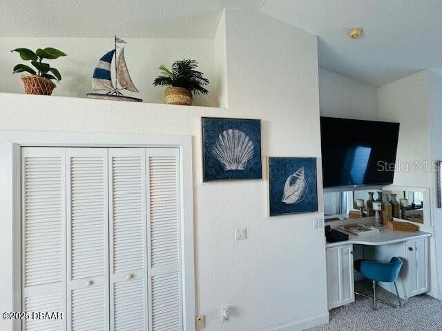 3000 Ocean Shore Blvd Unit 150, Ormond Beach, FL 32176 - room details with carpet flooring