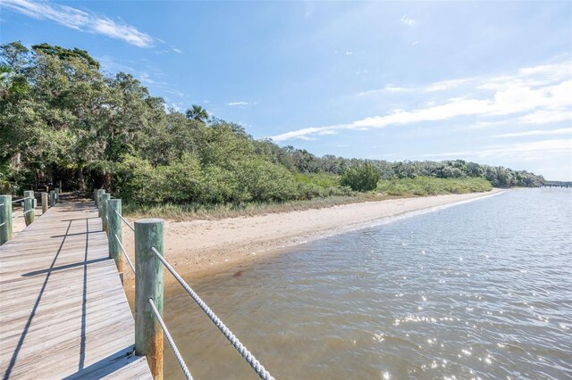 22 San Carlos Dr, Palm Coast, FL 32137 - dock with a water view