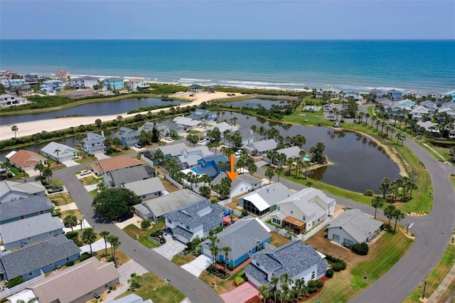 50 Nantucket Dr, Palm Coast, FL 32137 - aerial view of property's location with a nearby body of water and nearby suburban area