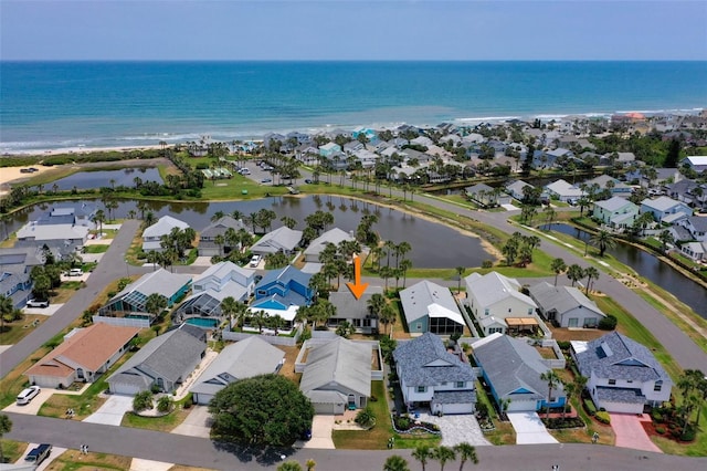 50 Nantucket Dr, Palm Coast, FL 32137 - aerial overview of property's location featuring a nearby body of water and nearby suburban area