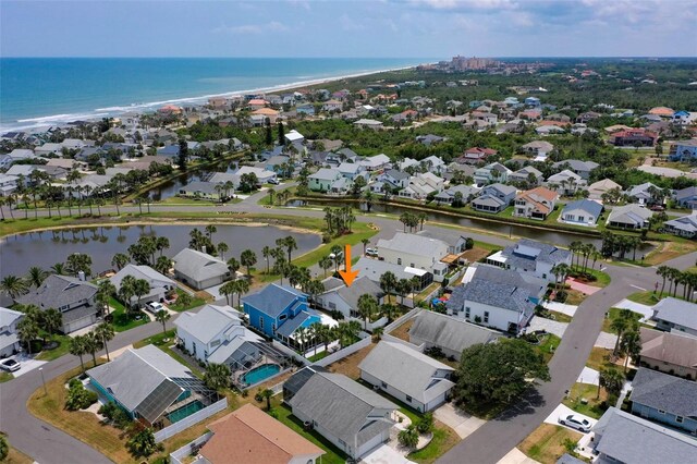 50 Nantucket Dr, Palm Coast, FL 32137 - aerial view of property's location with a large body of water and nearby suburban area