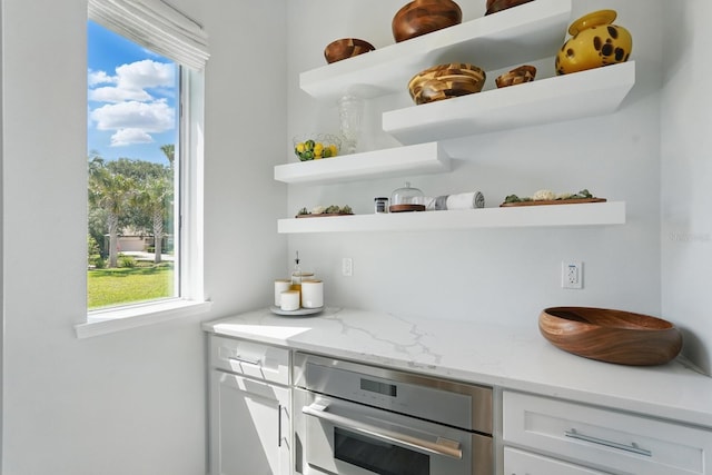 17 Kingfisher Ln, Palm Coast, FL 32137 - bar area with stainless steel oven