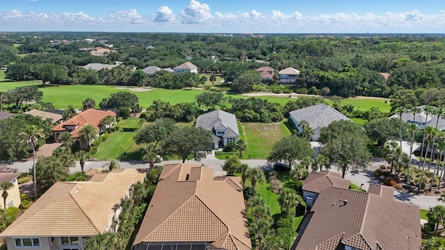 17 Kingfisher Ln, Palm Coast, FL 32137 - aerial perspective of suburban area with a golf course