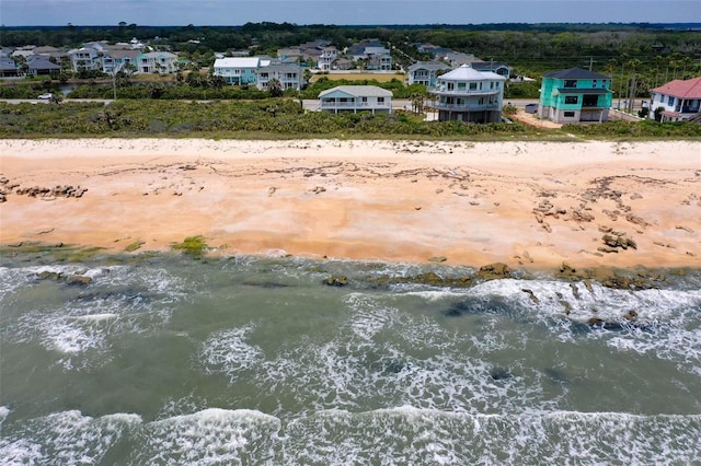 6973 N Oceanshore Blvd, Palm Coast, FL 32137 - aerial view of expansive beach