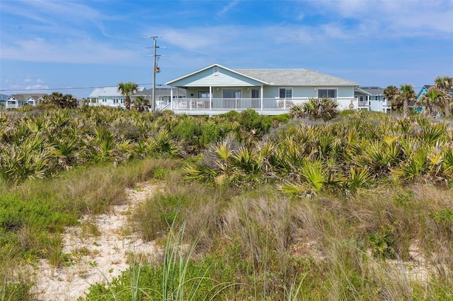 6973 N Oceanshore Blvd, Palm Coast, FL 32137 - view of rear view of house