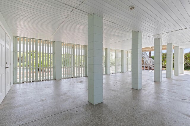 6973 N Oceanshore Blvd, Palm Coast, FL 32137 - view of garage