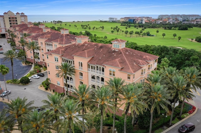 35 Ocean Crest Way Unit 1131, Palm Coast, FL 32137 - drone / aerial view featuring golf course view