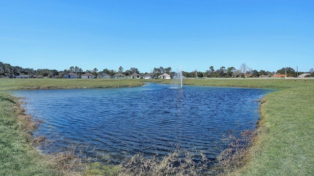 property view of water