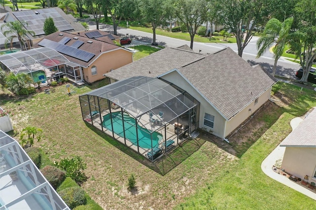 1956 Southern Dunes Blvd, Haines City, FL 33844 - view from above of property with a pool area