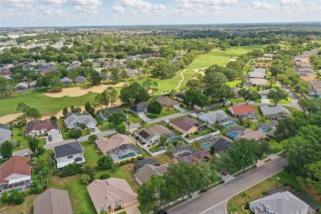 1956 Southern Dunes Blvd, Haines City, FL 33844 - aerial view of property and surrounding area with a local golf course and nearby suburban area