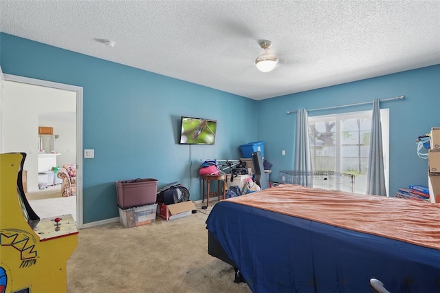 1305 Rebecca Dr, Haines City, FL 33844 - bedroom featuring carpet flooring and a textured ceiling