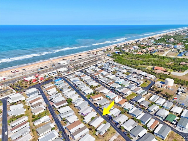151 Lookout Dr, Flagler Beach, FL 32136 - view of property location with expansive beach