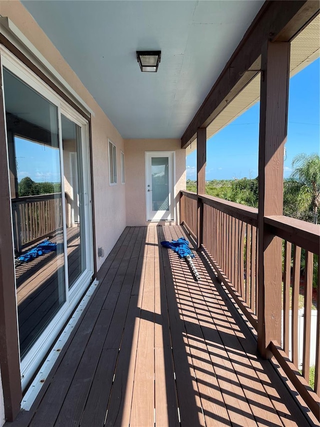 view of deck