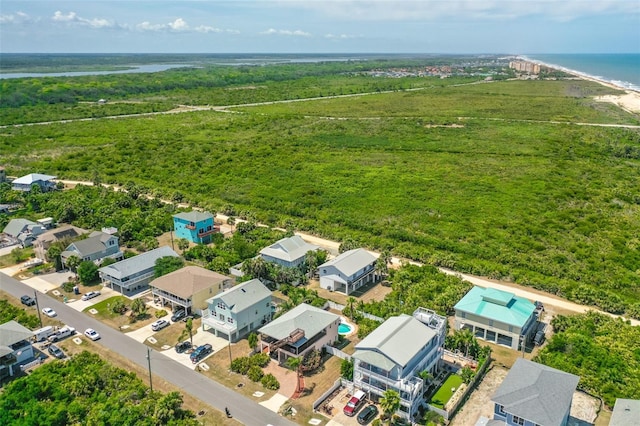 bird's eye view of a large body of water