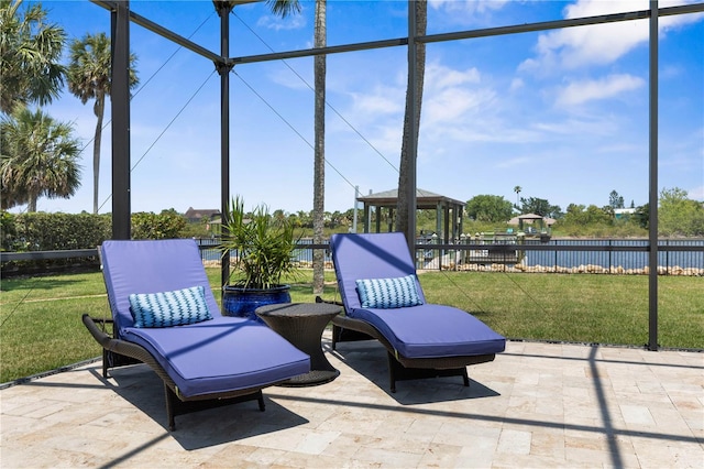 440 Lambert Ave, Flagler Beach, FL 32136 - view of sunroom