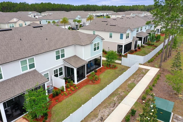 155 Redbud Rd, Palm Coast, FL 32137 - aerial perspective of suburban area