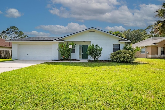 13 Whittington Dr, Palm Coast, FL 32164 - single story home with concrete driveway, a garage, and stucco siding