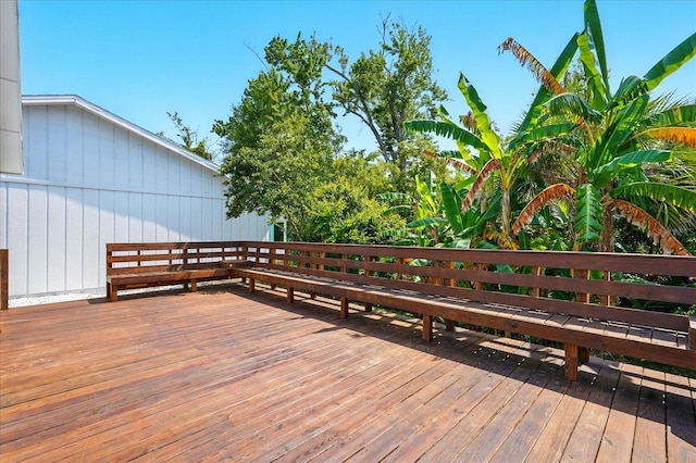 120 Oak Ln, Flagler Beach, FL 32136 - view of wooden deck