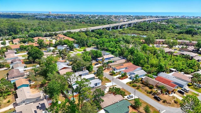 120 Oak Ln, Flagler Beach, FL 32136 - view of property location with a notable bridge and nearby suburban area
