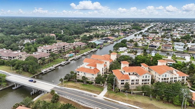 200 Bella Harbor Ct Unit 105, Palm Coast, FL 32137 - aerial view of residential area with a nearby body of water