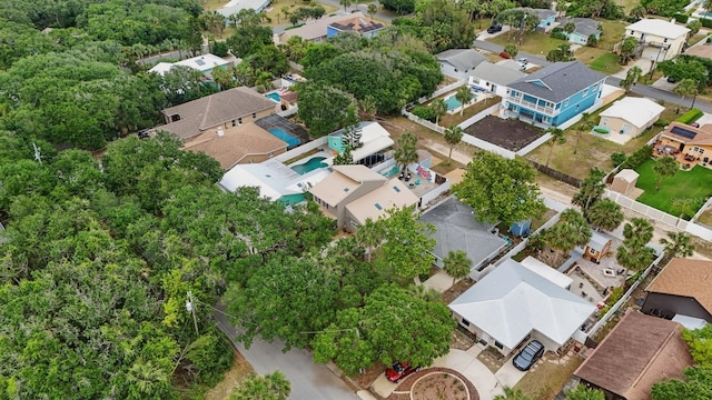 1819 S Flagler Ave, Flagler Beach, FL 32136 - aerial perspective of suburban area