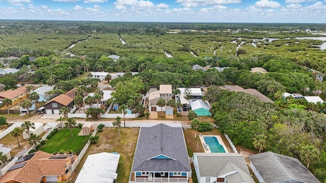 1819 S Flagler Ave, Flagler Beach, FL 32136 - aerial perspective of suburban area