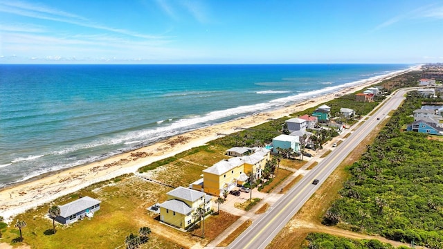 7029 N Ocean Shore Blvd, Palm Coast, FL 32137 - drone / aerial view of unending shoreline