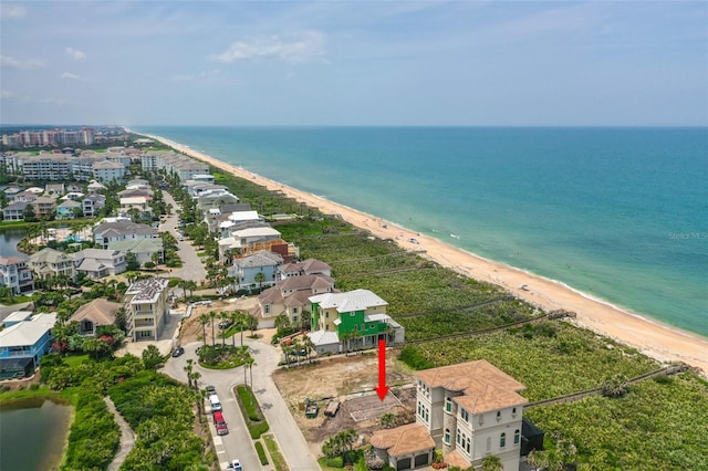 52 Ocean Ridge Blvd N, Palm Coast, FL 32137 - aerial view of property and surrounding area featuring expansive beach