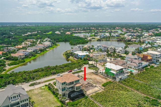 52 Ocean Ridge Blvd N, Palm Coast, FL 32137 - aerial view of residential area featuring a large body of water