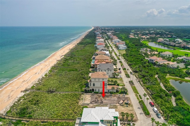 52 Ocean Ridge Blvd N, Palm Coast, FL 32137 - drone / aerial view of unending shoreline