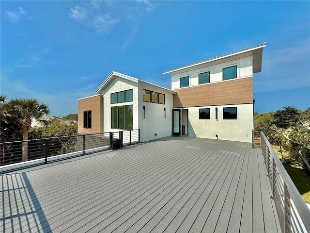 807 N Flagler Ave, Flagler Beach, FL 32136 - view of deck