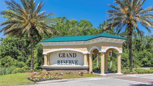 804 Grand Reserve Dr, Bunnell, FL 32110 - view of community sign