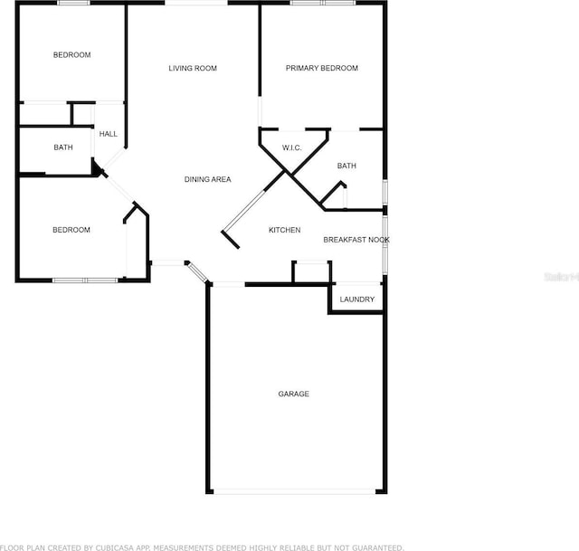 613 Clairmont Ln, South Daytona, FL 32119 - property floor plan