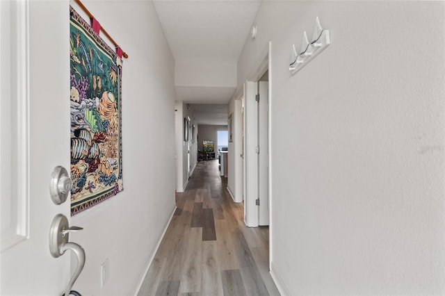 80 Surfview Dr Unit 718, Palm Coast, FL 32137 - corridor with light wood finished floors and baseboards