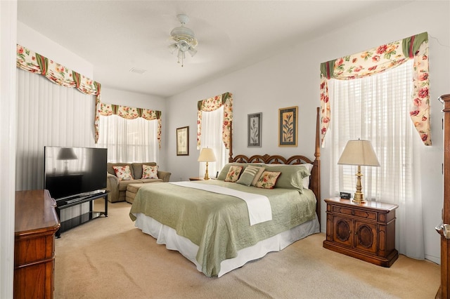 91 Breeze Hill Ln, Palm Coast, FL 32137 - bedroom with carpet floors and ceiling fan