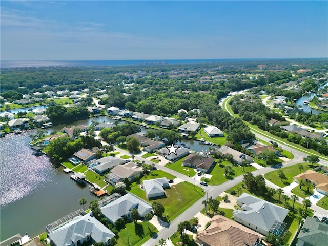 4 Cotton Ct, Palm Coast, FL 32137 - aerial view of residential area featuring a nearby body of water