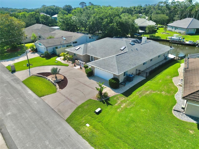 4 Cotton Ct, Palm Coast, FL 32137 - aerial view of residential area featuring a nearby body of water