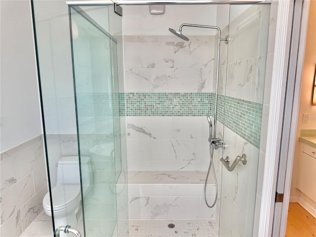 4 Cotton Ct, Palm Coast, FL 32137 - full bath with a stall shower and toilet