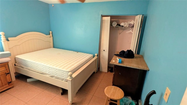 20 Eastgate Ln, Palm Coast, FL 32164 - bedroom with a closet and light tile patterned floors