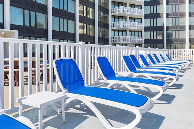 3580 S Ocean Shore Blvd Unit 210, Flagler Beach, FL 32136 - view of patio / terrace