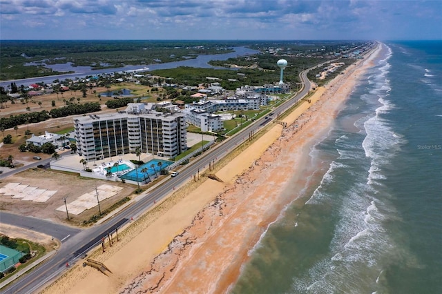 3580 S Ocean Shore Blvd Unit 210, Flagler Beach, FL 32136 - bird's eye view of extended coastline
