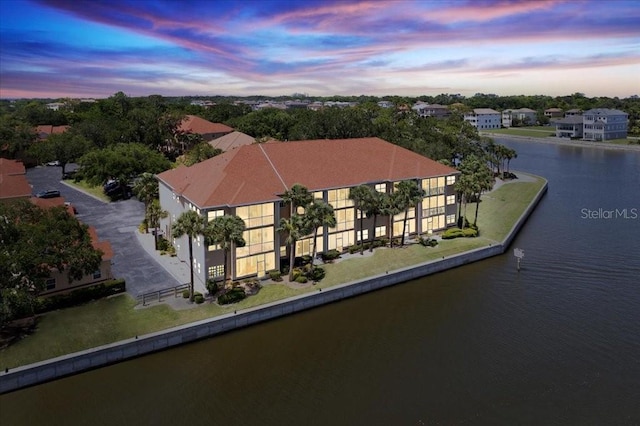 69 Rivers Edge Ln Unit 69, Palm Coast, FL 32137 - aerial view of property and surrounding area with a nearby body of water