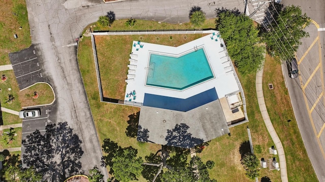 1502 Deer Springs Rd, Port Orange, FL 32129 - bird's eye view of a pool
